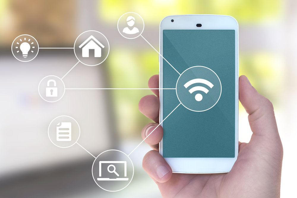 Controlling home devices with WiFi-powered smart apps